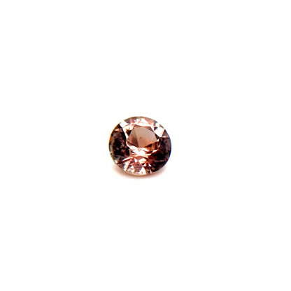 ROUND BRILLANT NATURAL PADPARADCHA SAPPHIRE