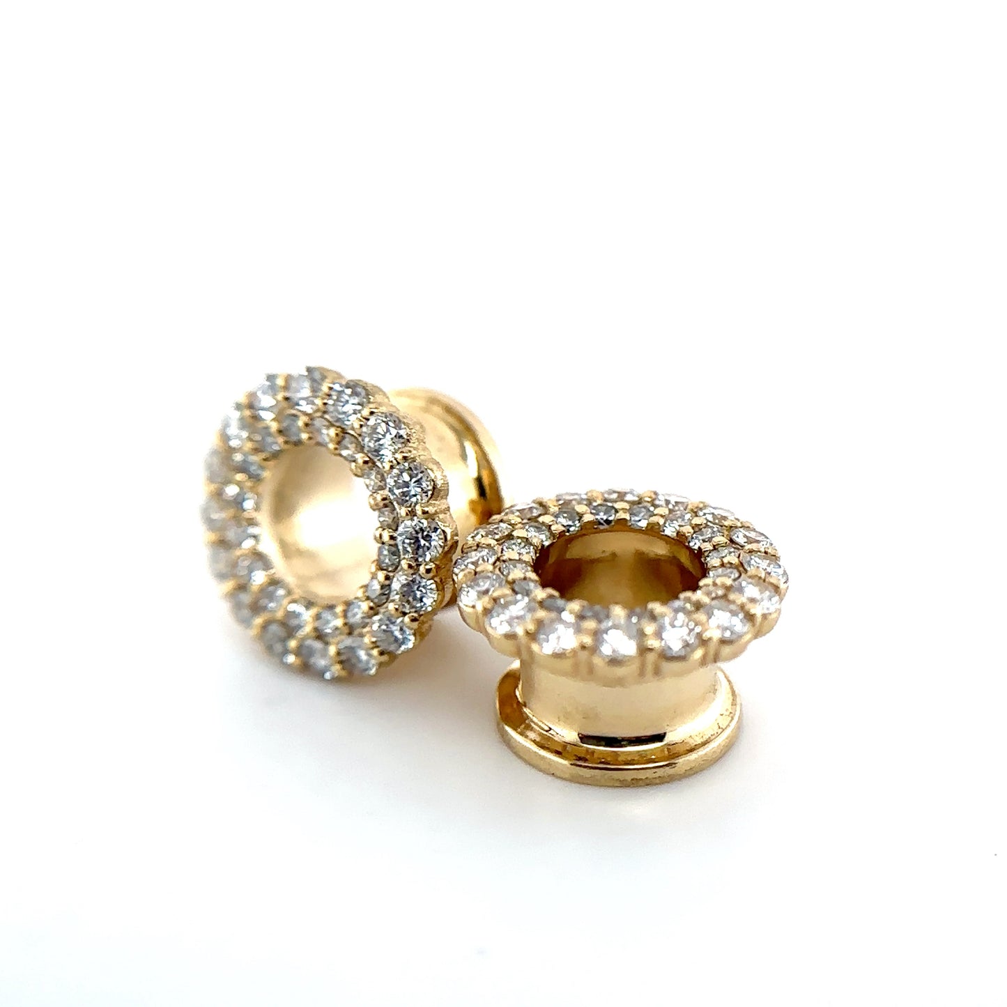 LUXURY DIAMOND PLUGS GAUGES