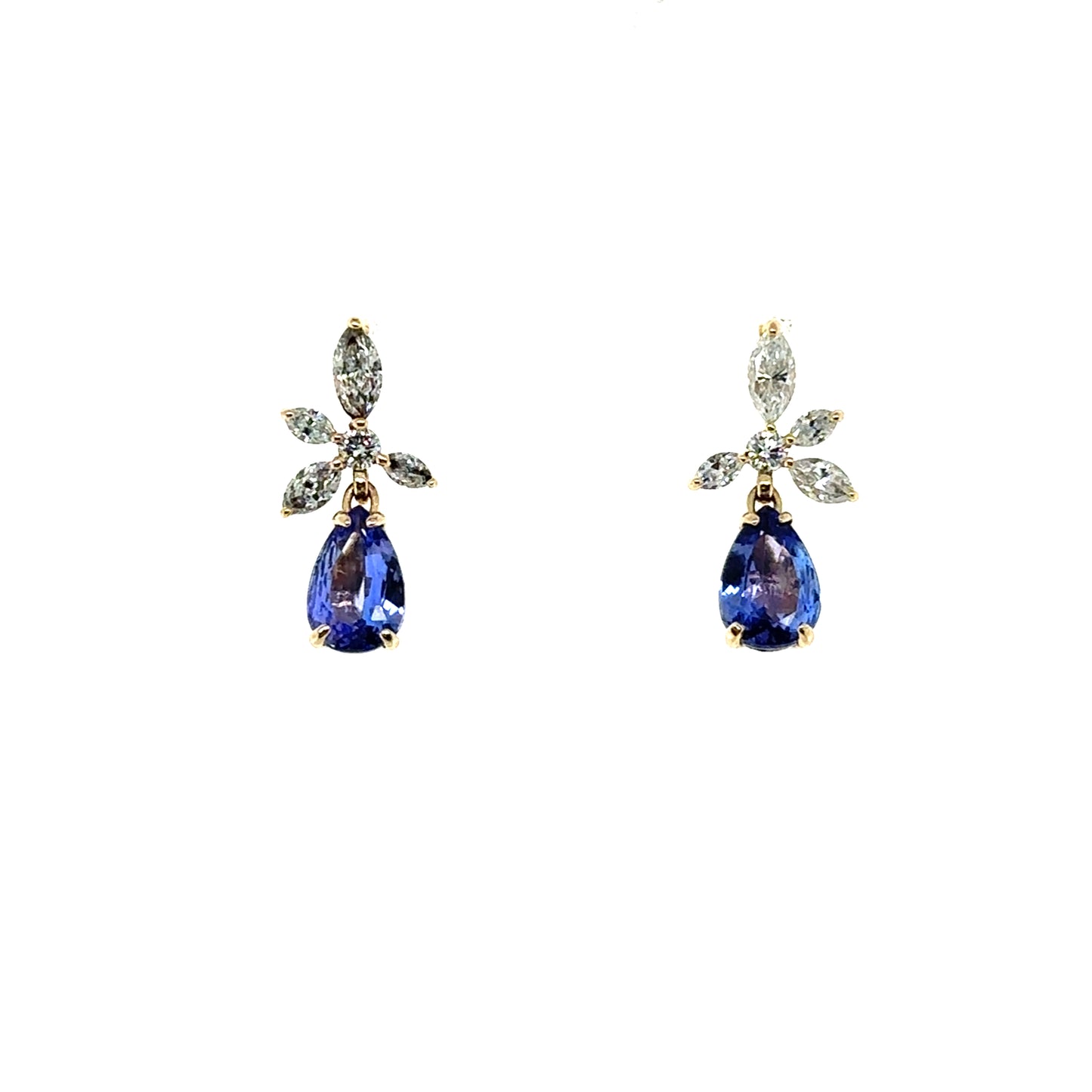 Drop Tanzanite Earring