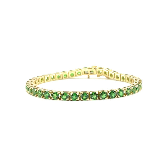 Tsavorite Garnet Bracelet