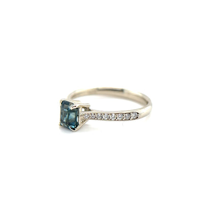 Blue Montana Sapphire Ring