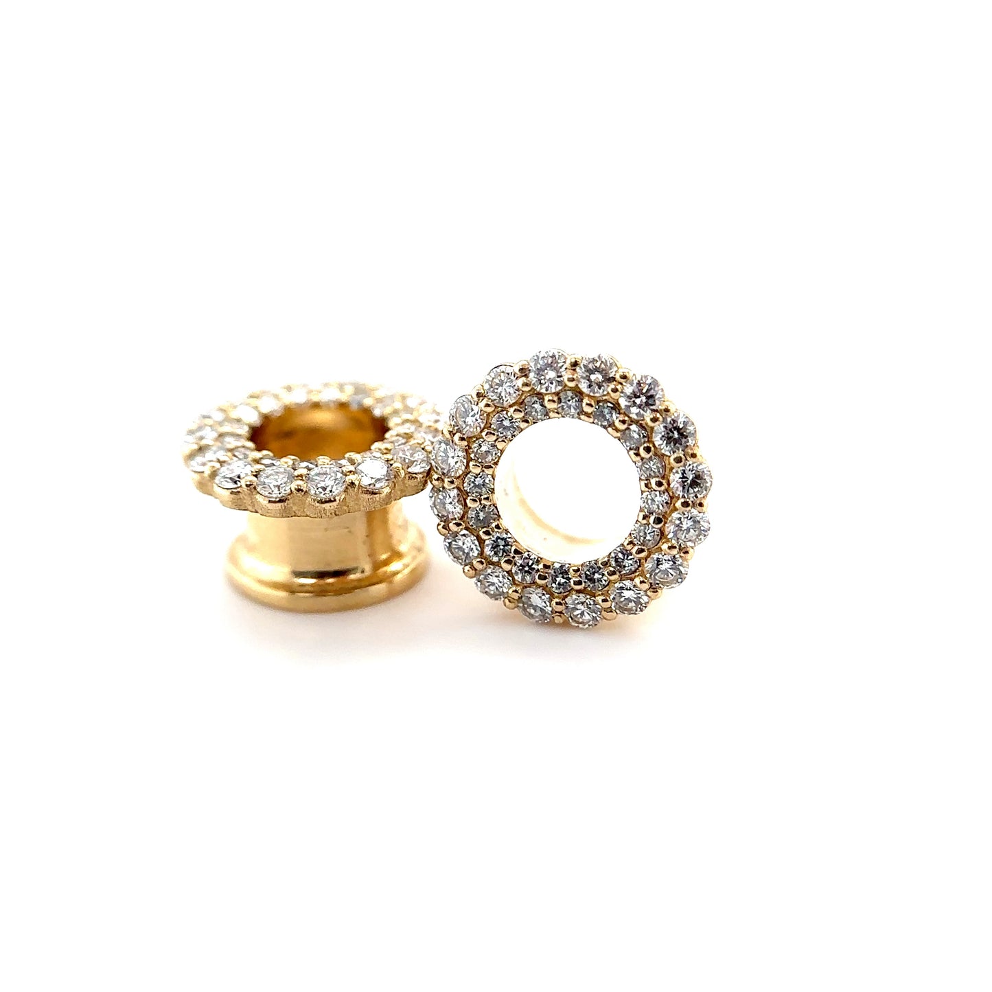 LUXURY DIAMOND PLUGS GAUGES