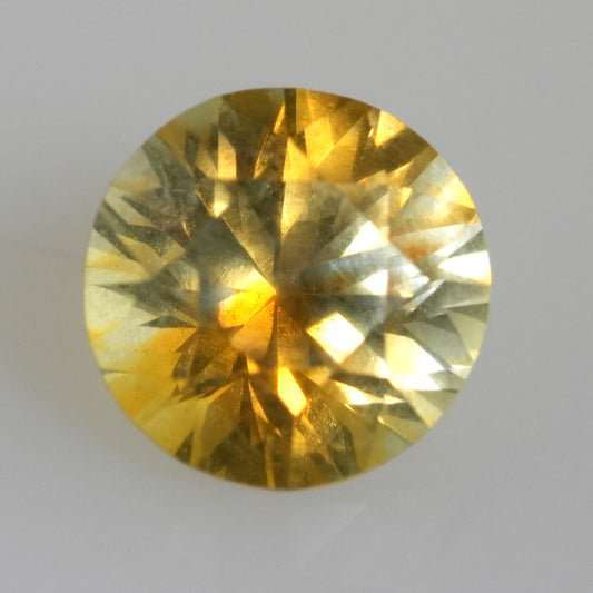 Montana Yellow Sapphire - Round 0.88 Ct