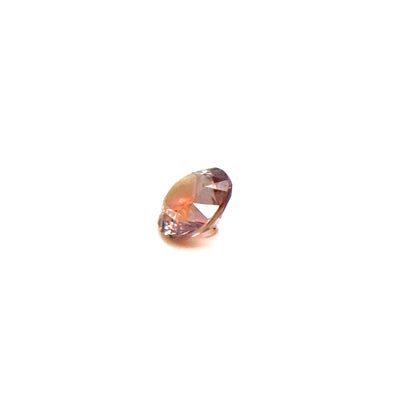 ROUND BRILLANT NATURAL PADPARADCHA SAPPHIRE