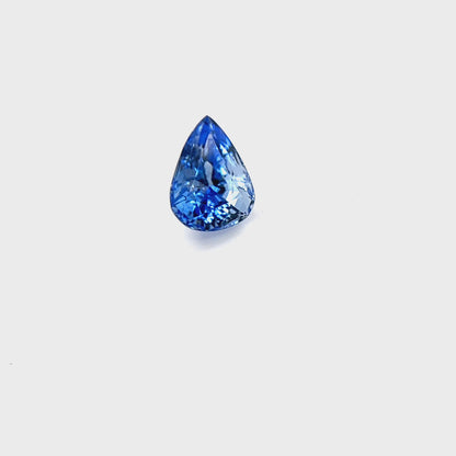 PEAR MIXED CUT NATURAL SAPPHIRE 1.97ctw.